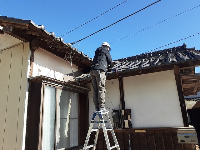 小美玉市雨漏り調査